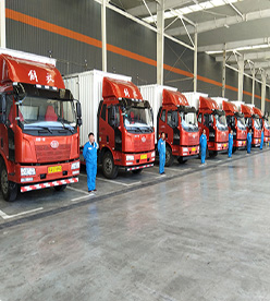 常州到天津物流公司车辆展示